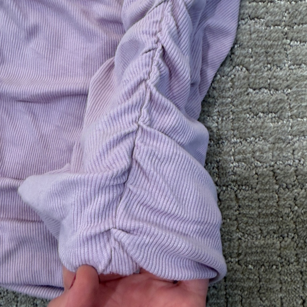 L*Space Alana One-Shoulder Lavender Dress - Picture 7 of 7